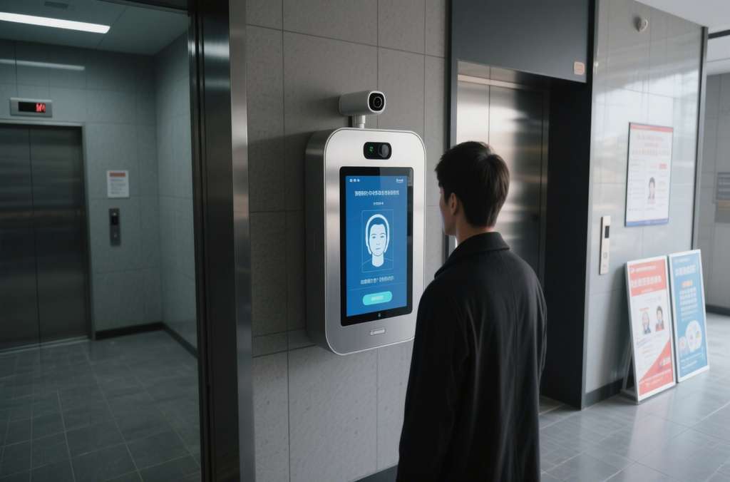 人臉識別梯控