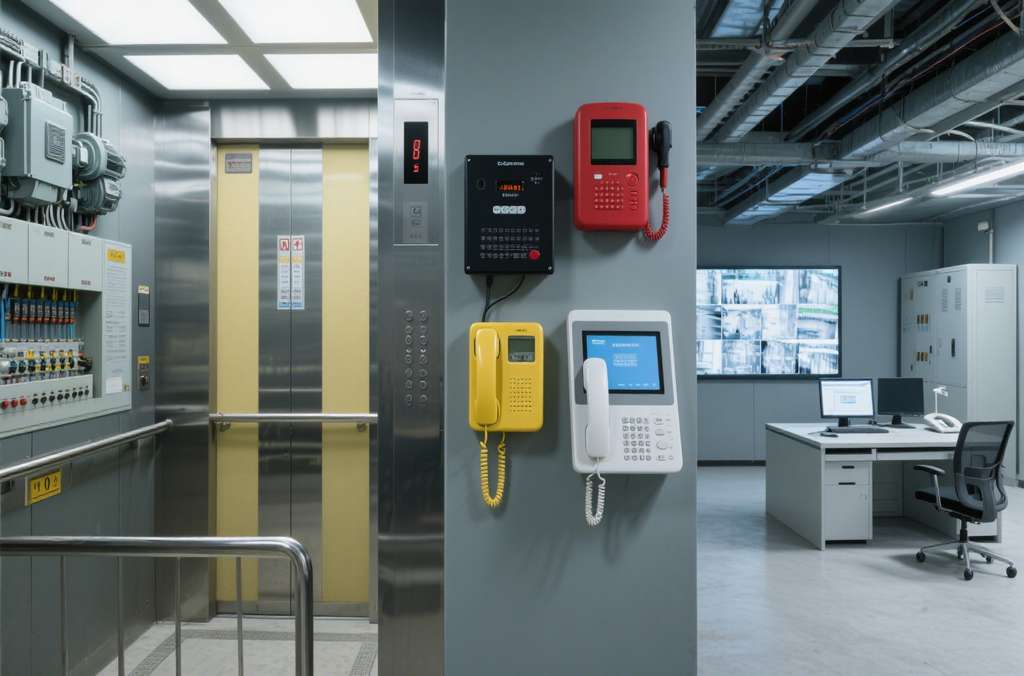 電梯對(duì)講五方系統(tǒng)