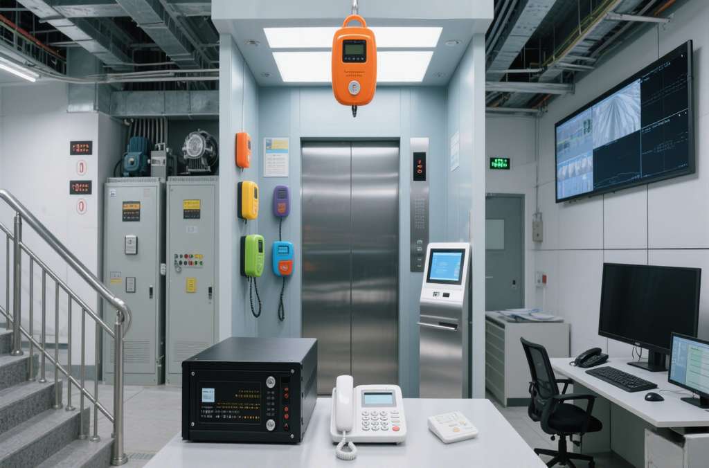 電梯五方通話無(wú)線系統(tǒng)