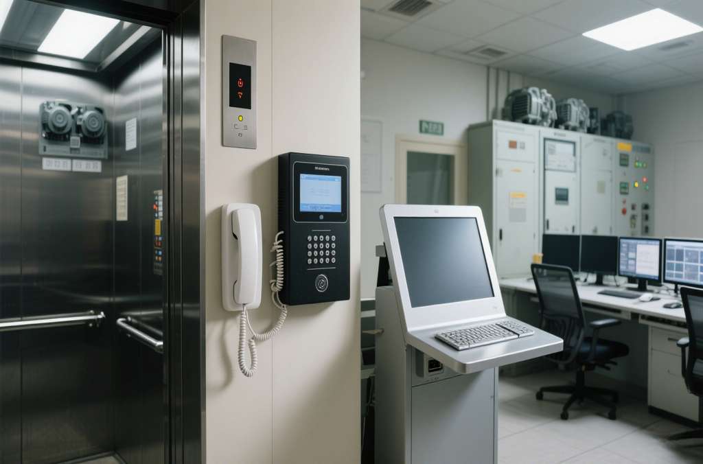 電梯三方對(duì)講通話