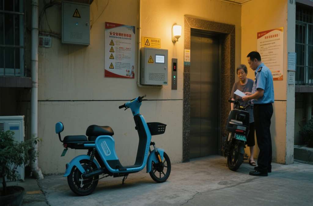 電梯梯控電動車